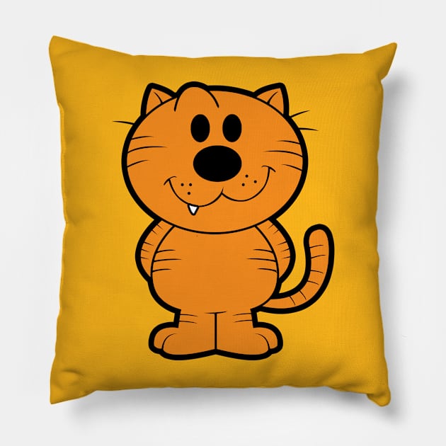 Cute Heathcliff Pillow by nataliawinyoto