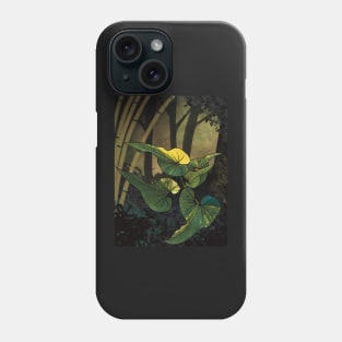 Anthurium Brownii Variegated at The Jungle Phone Case