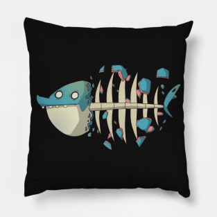Fishbone Cartoon Version Pillow