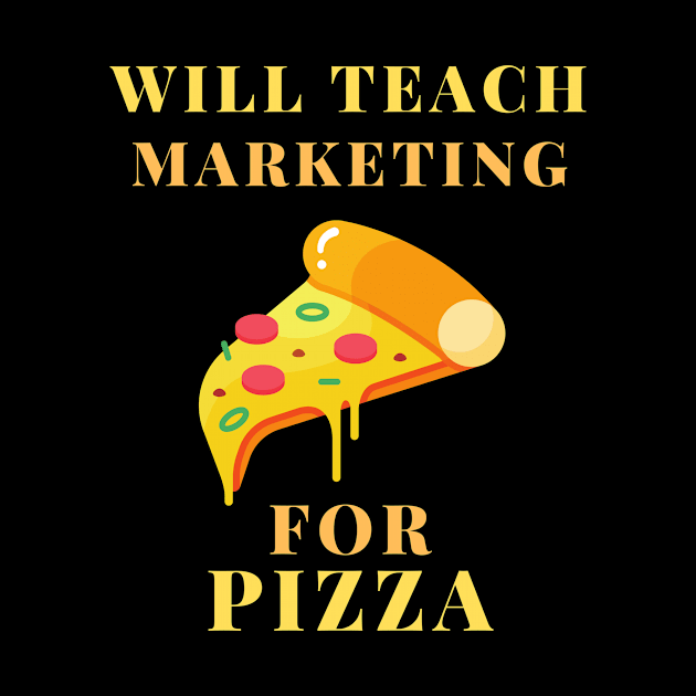 marketing teacher pizza by SnowballSteps