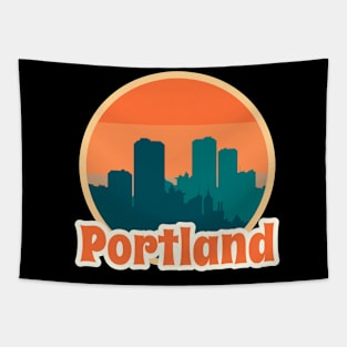 Vintage Portland Tapestry