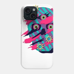 Skull Ghettoblaster by Laprisamata Phone Case