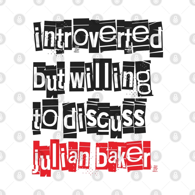 Introverted & Music-Julian Baker by CreatenewARTees