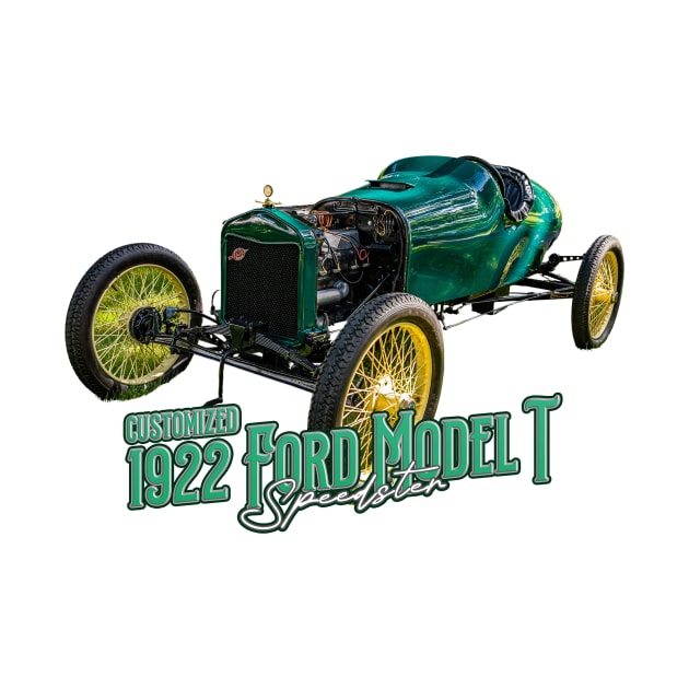 Customized 1922 Ford Model T Speedster by Gestalt Imagery