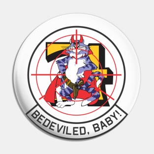 Grumman F-14 Tomcat - Bedeviled, Baby! Pin