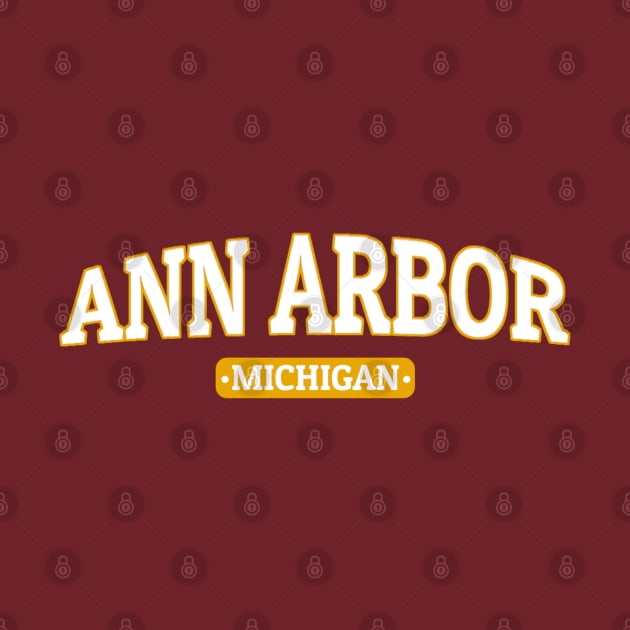 Ann Arbor - Michigan by erythroxian-merch