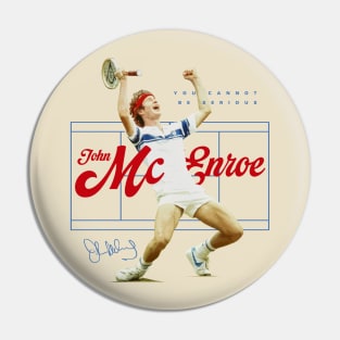 John McEnroe Pin