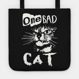 ONE BAD CAT Tote