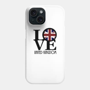 LOVE United Kingdom Phone Case