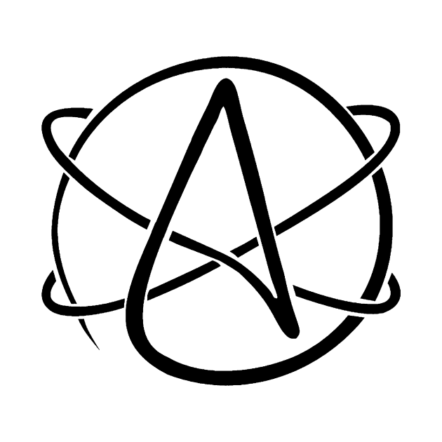 Atheist Symbol by TeeNoir