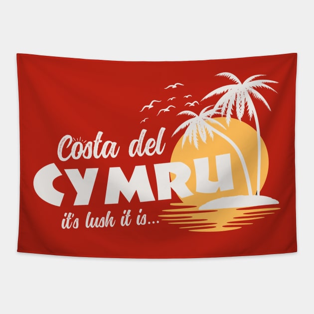 Costa Del Cymru Tapestry by Teessential