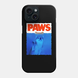 Shiba PAWS Fox-like Finesse, Tee Triumph for Doggy Aficionados Phone Case