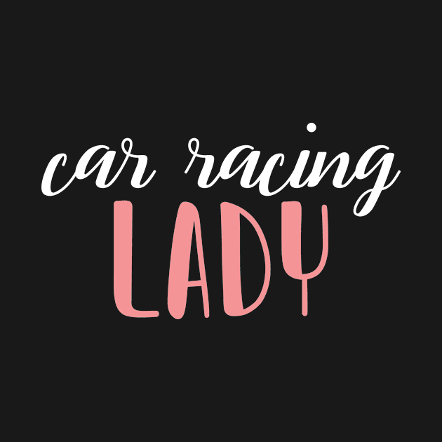 car racing lady - car racing girl by bsn