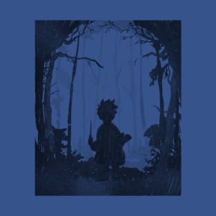 Forbidden Forest - Blue Woods T-Shirt