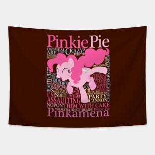 Many Words of Pinkie Pie Tapestry