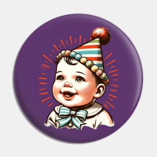 Birthday baby Pin