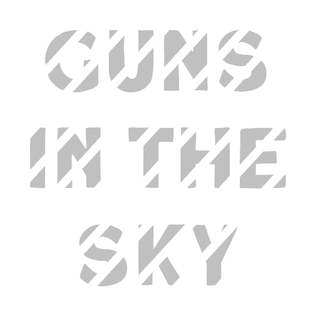 Guns In The Sky, silver by Perezzzoso