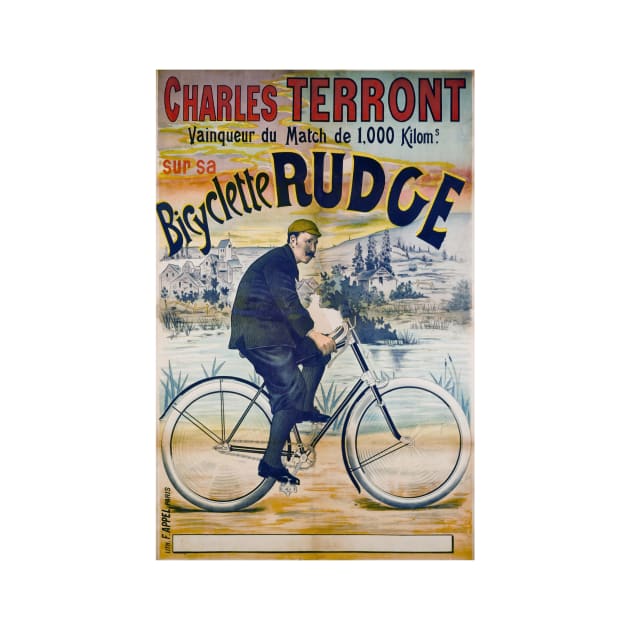 Affiche Bicyclette Rudge by Cartsandra B