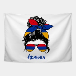 Armenia girl, Proud Flag, Armenia gift heritage, Armenian girlFriend Tapestry