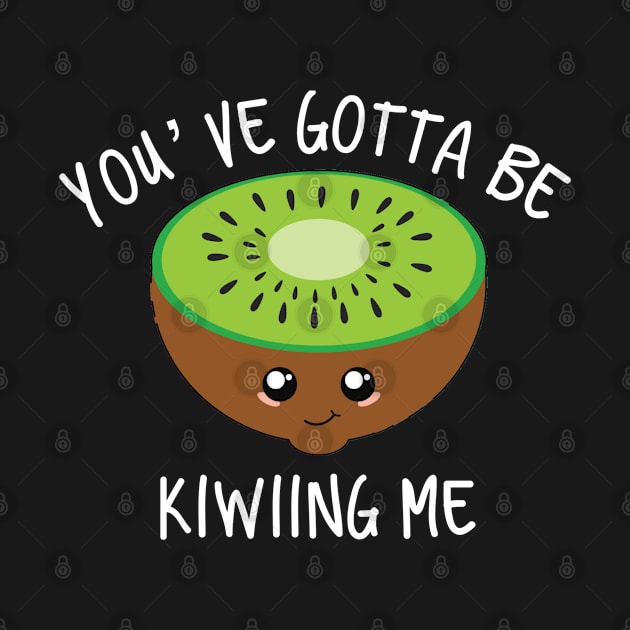 Cute Kawaii Kiwi Fruit Pun by amitsurti