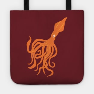 Orange Squid Tote