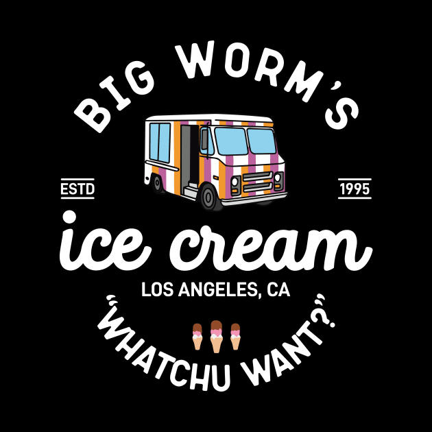 Vintage Big Worm Ice Cream by themodestworm