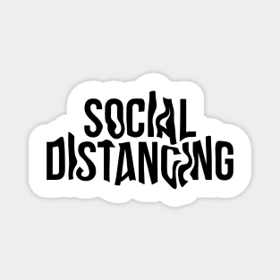 social distancing Magnet