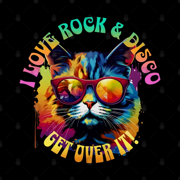 Rock & Disco Cat by RockReflections