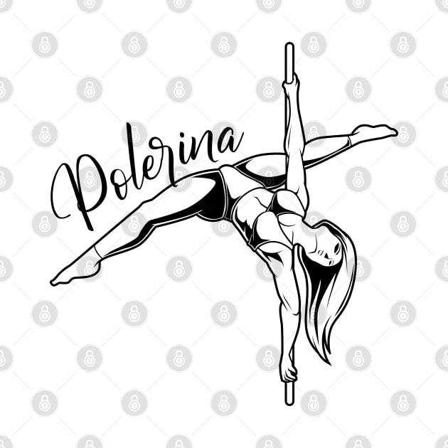 Polerina - Pole Fitness by Modern Medieval Design