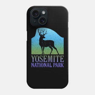 Yosemite National Park Half Dome Deer California Souvenir Travel Phone Case