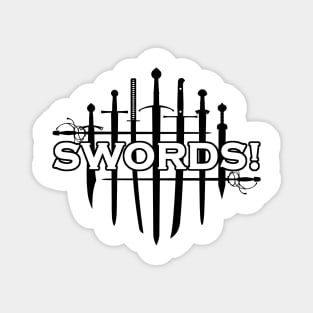 SWORDS! (light) Magnet
