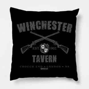 Distresed Logo Horror Pillow