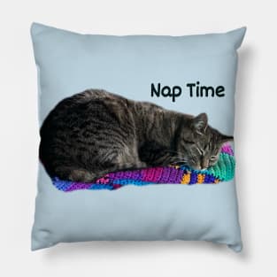 Nap Time Tabby Pillow