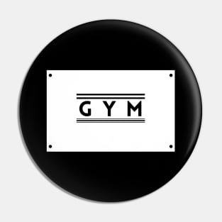 Gym Time Pin