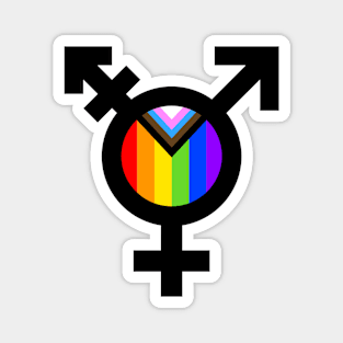 Trans Progress Pride Magnet