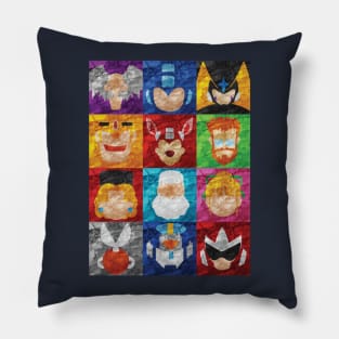 Mega Man Pop Art Pillow