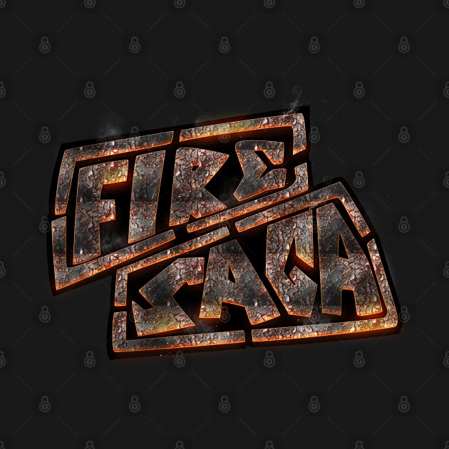 Fire Saga Logo Volcanic Rock by NerdShizzle