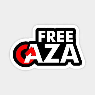 Free Gaza Free Jerusalem - Stop Killing Muslims & Palestinis Magnet