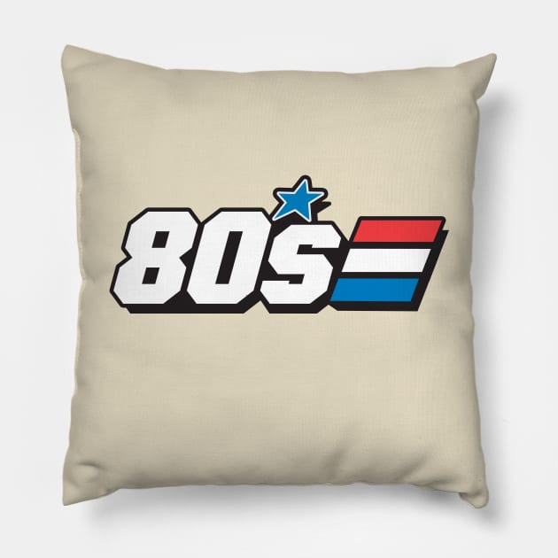 GI JOE 80s Pillow by SimonBreeze