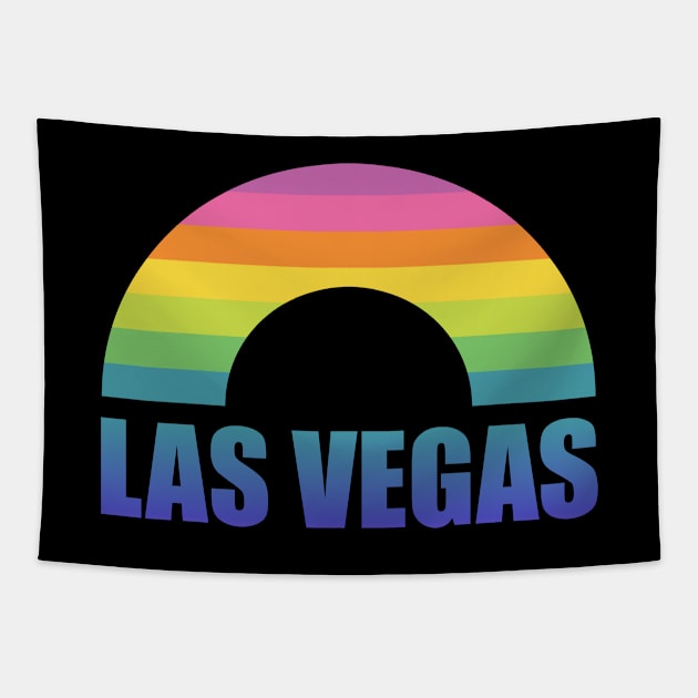 Las Vegas Rainbow Tapestry by Dale Preston Design