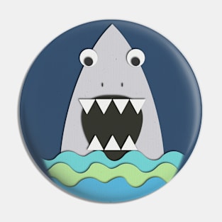 Hungry Shark Pin