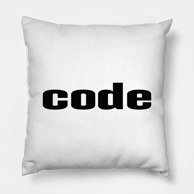 Code Programming Artificial Intelligence Robotics Pillow by ProjectX23Red