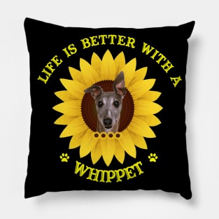 Whippet Lovers Pillow