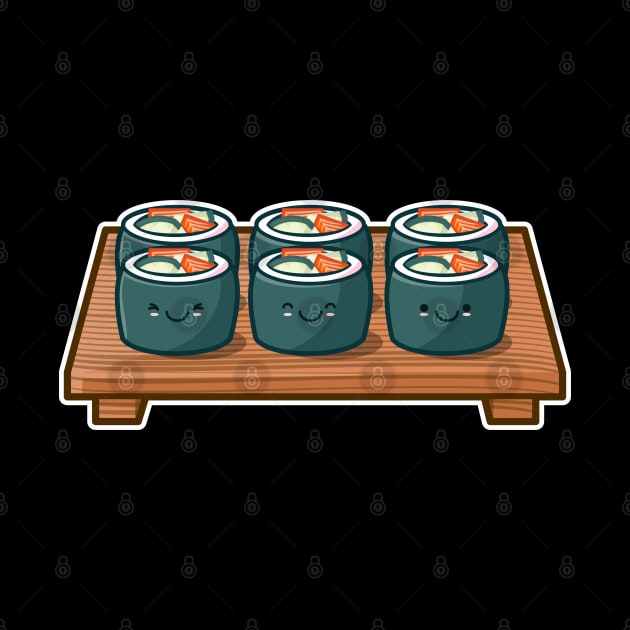 Sushi Rolls by Hixon House