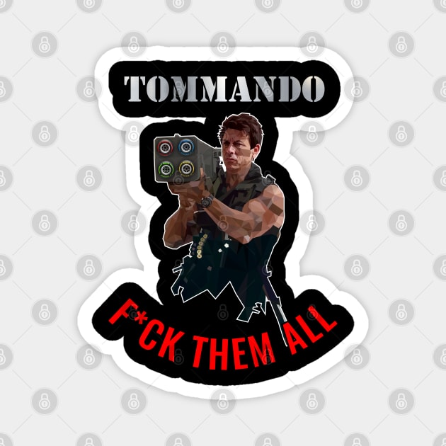 Tommando Magnet by throwback