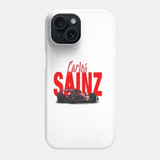 Carlos Sainz Racing Car Phone Case