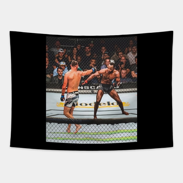 Nate Diaz 'The Stockton Slap' Tapestry by Fit-Flex