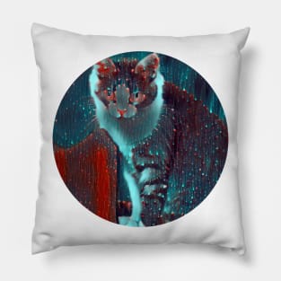 Fast mycat, revolution for cats Pillow