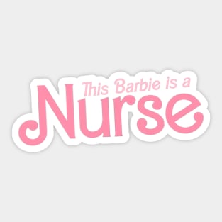 Nurse Barbie Stickers for Sale