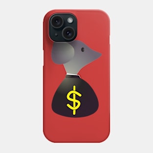 MR MOUSE IN MONEY TASK Phone Case